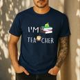Teacher Puns I'm Tea-Cher Tea Lover Fun Teacher For Men Women Men's Casual T-Shirt Navy Teacher Puns I'm Tea-Cher Tea Lover Fun Teacher For Men Women Men's Casual T-Shirt Navy