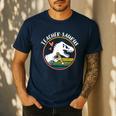 Teacher-Saurus Dinosaur Teacher Design T-Rex Design Men's Casual T-Shirt Navy Teacher-Saurus Dinosaur Teacher Design T-Rex Design Men's Casual T-Shirt Navy