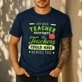 Teacher Teaching Assistant Aide Hero Men's Casual T-Shirt Navy Teacher Teaching Assistant Aide Hero Men's Casual T-Shirt Navy