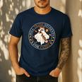Teacher Will Trade Students For Candy Easy Halloween Costume Men's Casual T-Shirt Navy Teacher Will Trade Students For Candy Easy Halloween Costume Men's Casual T-Shirt Navy