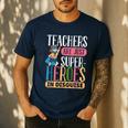 Teachers Are Just Superheroes In Disguise Back To School Men's Casual T-Shirt Navy Teachers Are Just Superheroes In Disguise Back To School Men's Casual T-Shirt Navy