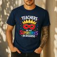 Teachers Are Just Superheroes In Disguise Fun Back To School Men's Casual T-Shirt Navy Teachers Are Just Superheroes In Disguise Fun Back To School Men's Casual T-Shirt Navy