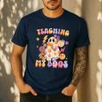 Teaching My Boos Ghost Halloween Costumes Teacher Men Women Men's Casual T-Shirt Navy Teaching My Boos Ghost Halloween Costumes Teacher Men Women Men's Casual T-Shirt Navy