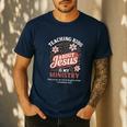 Teaching Kids About Jesus Is My Ministry Christian Teacher Men's Casual T-Shirt Navy