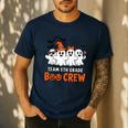 Team 5th Grade Boo Crew Halloween Teacher Student Costume Men's Casual T-Shirt Navy Team 5th Grade Boo Crew Halloween Teacher Student Costume Men's Casual T-Shirt Navy