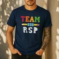 Team RSP RSP Teacher Kindergarten Teacher Men's Casual T-Shirt Navy Team RSP RSP Teacher Kindergarten Teacher Men's Casual T-Shirt Navy