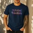 Technology Teacher Student First Day Back To School Tie Dye For Men Women Girls Kids Men's Casual T-Shirt Navy Technology Teacher Student First Day Back To School Tie Dye For Men Women Girls Kids Men's Casual T-Shirt Navy