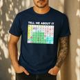 Tell Me About It Speech Language Pathology AAC Sped Teacher Men's Casual T-Shirt Navy Tell Me About It Speech Language Pathology AAC Sped Teacher Men's Casual T-Shirt Navy