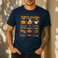 Thankful Syllables Thanksgiving Phonics Reading Teacher Fall Men's Casual T-Shirt Navy Thankful Syllables Thanksgiving Phonics Reading Teacher Fall Men's Casual T-Shirt Navy