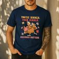 Thanksgiving Grammar Thankful English Teacher Fall Turkey Men's Casual T-Shirt Navy Thanksgiving Grammar Thankful English Teacher Fall Turkey Men's Casual T-Shirt Navy