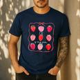 TK Is My Jam Transitional Kindergarten TK Teacher Strawberry Men's Casual T-Shirt Navy TK Is My Jam Transitional Kindergarten TK Teacher Strawberry Men's Casual T-Shirt Navy