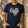 TK Vibes Back To School TK Kid Girl TK Team TK Teacher Women Men's Casual T-Shirt Navy