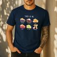 Types Of Pie Pi Day Math Teacher Geek 314 Math Pun Men's Casual T-Shirt Navy Types Of Pie Pi Day Math Teacher Geek 314 Math Pun Men's Casual T-Shirt Navy