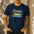 Wedding Planning Not Lesson Engaged Teacher Engagement Men's Casual T-Shirt Navy