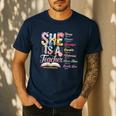 Women Bible Verse Christian Teacher God Says Back To School Men's Casual T-Shirt Navy