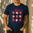 Women Second Grade Is My Jam Strawberry First Kids Teacher Men's Casual T-Shirt Navy Women Second Grade Is My Jam Strawberry First Kids Teacher Men's Casual T-Shirt Navy