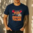 You Won't Scare Me I'm An Infant Teacher Men Women Men's Casual T-Shirt Navy You Won't Scare Me I'm An Infant Teacher Men Women Men's Casual T-Shirt Navy