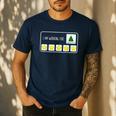 I Am Working For Christmas Break Teacher Christmas Men's Casual T-Shirt Navy I Am Working For Christmas Break Teacher Christmas Men's Casual T-Shirt Navy