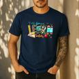 Y'All Gonna LEARN Today Back To School Teacher Appreciation Men's Casual T-Shirt Navy Y'All Gonna LEARN Today Back To School Teacher Appreciation Men's Casual T-Shirt Navy