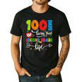 100 Days Of Living That 2nd Grade Life Boy Girl Teacher Men's Casual T-Shirt Black 100 Days Of Living That 2nd Grade Life Boy Girl Teacher Men's Casual T-Shirt Black