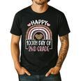 100th Day Of 2nd Grade 100 Days Of School Teacher Men's Casual T-Shirt Black 100th Day Of 2nd Grade 100 Days Of School Teacher Men's Casual T-Shirt Black