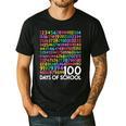 100th Day Of School Teacher Kids 100 Days Math Numbers Men's Casual T-Shirt Black 100th Day Of School Teacher Kids 100 Days Math Numbers Men's Casual T-Shirt Black