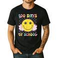 100th Day Of School Teacher Kids 100 Days Of School Men's Casual T-Shirt Black 100th Day Of School Teacher Kids 100 Days Of School Men's Casual T-Shirt Black