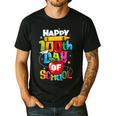 100th Day Of School Teachers Kids Child Happy 100 Days Men's Casual T-Shirt Black 100th Day Of School Teachers Kids Child Happy 100 Days Men's Casual T-Shirt Black