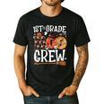 1st Grade Boo Crew Cute Ghost Halloween Teacher Kids Men's Casual T-Shirt Black 1st Grade Boo Crew Cute Ghost Halloween Teacher Kids Men's Casual T-Shirt Black