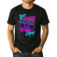 1st Grade Is My Jam Vintage 80s 80's Teacher Student Retro Men's Casual T-Shirt Black 1st Grade Is My Jam Vintage 80s 80's Teacher Student Retro Men's Casual T-Shirt Black
