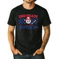 2nd Grade Batter Up Back To School Baseball Teacher Kids Men's Casual T-Shirt Black 2nd Grade Batter Up Back To School Baseball Teacher Kids Men's Casual T-Shirt Black