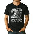 2nd Grade Typography Team 2nd Grade Teacher Back To School Men's Casual T-Shirt Black 2nd Grade Typography Team 2nd Grade Teacher Back To School Men's Casual T-Shirt Black