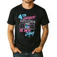 4th Grade Is My Jam Vintage 80s Boombox Teacher Student Men's Casual T-Shirt Black 4th Grade Is My Jam Vintage 80s Boombox Teacher Student Men's Casual T-Shirt Black
