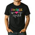 5th Grade Squad Fifth Teacher Student Team Back To School Men's Casual T-Shirt Black