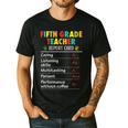 5th Grade Teacher Report Card Appreciation Men Women Men's Casual T-Shirt Black 5th Grade Teacher Report Card Appreciation Men Women Men's Casual T-Shirt Black