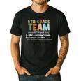5TH Grade Team Teacher Like A Normal Team Fifth Grade Men's Casual T-Shirt Black 5TH Grade Team Teacher Like A Normal Team Fifth Grade Men's Casual T-Shirt Black