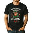 6-7 Students Saying 67 Xmas Six Seven Teacher Christmas Men's Casual T-Shirt Black 6-7 Students Saying 67 Xmas Six Seven Teacher Christmas Men's Casual T-Shirt Black