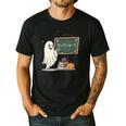 67 Teacher Halloween Ghost Six Seven Meme Math Joke Men's Casual T-Shirt Black 67 Teacher Halloween Ghost Six Seven Meme Math Joke Men's Casual T-Shirt Black