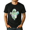 AAC Ghost Tell Me About It Speech Pathology AAC Sped Teacher Men's Casual T-Shirt Black