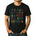 ABC Sign Language Chart Teacher Hand Letter Alphabet ASL Men's Casual T-Shirt Black ABC Sign Language Chart Teacher Hand Letter Alphabet ASL Men's Casual T-Shirt Black