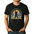 Adventure Awaits Bigfoot Teacher Kindergarten Back To School Men's Casual T-Shirt Black Adventure Awaits Bigfoot Teacher Kindergarten Back To School Men's Casual T-Shirt Black