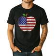 American Flag Teachers Students Apple 4th Of July Vintage Men's Casual T-Shirt Black American Flag Teachers Students Apple 4th Of July Vintage Men's Casual T-Shirt Black