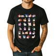 American Sign Language For Teachers ASL Alphabet Men's Casual T-Shirt Black American Sign Language For Teachers ASL Alphabet Men's Casual T-Shirt Black