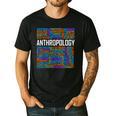 Anthropology Words Anthropologist Teacher Men's Casual T-Shirt Black