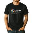 Art Teacher Definition Arts Artist Artistic Graphic For Men Women Girls Kids Men's Casual T-Shirt Black