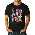 In My Art Teacher Era Teaching Future Artist Back To School Men's Casual T-Shirt Black