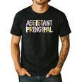 Assistant Principal Back To School Teacher Appreciation Men's Casual T-Shirt Black Assistant Principal Back To School Teacher Appreciation Men's Casual T-Shirt Black