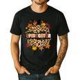 Autumn Fall SPED ED Teacher Thankful Grateful Pumpkin Retro Men's Casual T-Shirt Black Autumn Fall SPED ED Teacher Thankful Grateful Pumpkin Retro Men's Casual T-Shirt Black