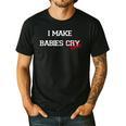 I Make Babies Cry Float Funny Swimming Coach Teacher Gift Men's Casual T-Shirt Black I Make Babies Cry Float Funny Swimming Coach Teacher Gift Men's Casual T-Shirt Black