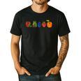Back To School Cute Hungry Lover Fruits Teacher Men's Casual T-Shirt Black Back To School Cute Hungry Lover Fruits Teacher Men's Casual T-Shirt Black
